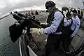 A GPMG on a U.S. Navy destroyer.