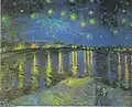 Vincent van Gogh, Starry Night over the Rhone River (1888) Van Gogh painted the real world as an amazing place.