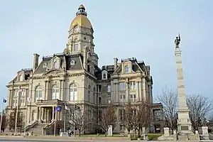 Vigo County Courthouse in Terre Haute, Indiana