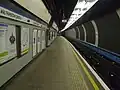 North Victoria line platform looking south