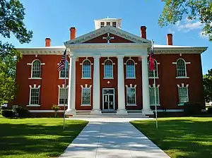 Webster County Courthouse in Preston