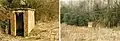 A picture of Drayton's OIR mine's tool shed or possible staff privy in 2003.