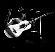 Cat Stevens in Böblingen, Germany in 1976