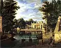 Łazienki Palace, 1836, by Marcin Zaleski