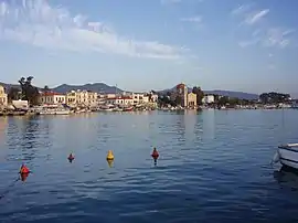 View of Aegina's seafront