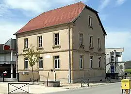 The town hall in Échenans-sous-Mont-Vaudois