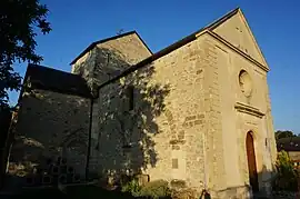 The church in Châlons-sur-Vesle