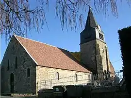 The church of Chéry-lès-Pouilly