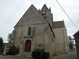 The church in Fresne-Léguillon