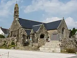 The church of Notre-Dame, in Trémargat