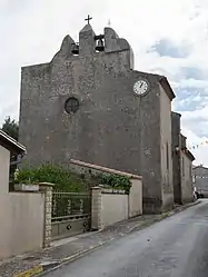 The church in Les Cassés