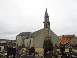 The church in Saint-Derrien