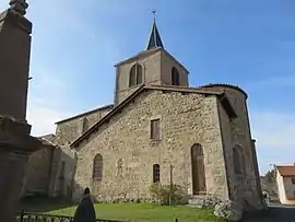 The church in La Chaulme