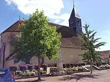 The church of Saint-Pierre, in Chambon