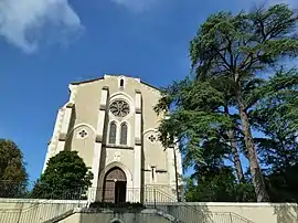 The church in Castelnau-Barbarens