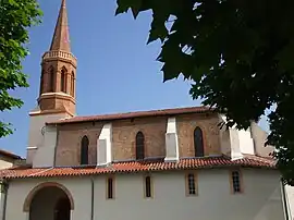 The church in Lacaugne