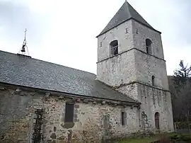 The church in Mazoires