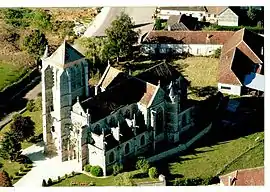 The church in Rumilly-lès-Vaudes