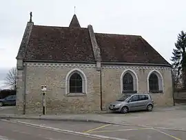 The church in Saint-Thibault