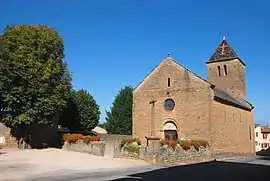 The church in Vinzelles