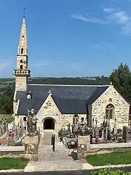 The church in Trégarvan