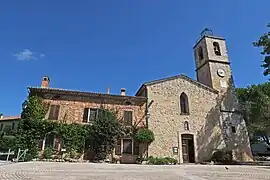 The church of Saint-Pons in Le Rouret