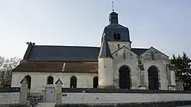 The church in Saint-Germain-la-Ville