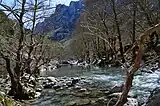 Landscape in Vikos–Aoös National Park.