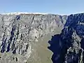 View of Vikos Gorge from Oxia.