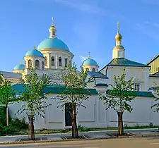 Iron tree guards in Russia