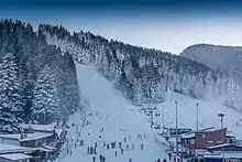 Borovets resort slopes