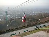 View of Almaty from the Kok-Tobe cable car station