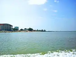 Beach in Primorsko-Akhtarsk