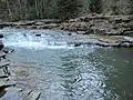 Waterfall on the Zelenitsa River