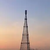 The Shukhov Tower in Moscow