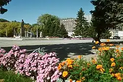 Zernograd town square