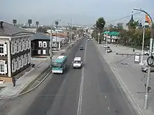 Bus on Sedov Street