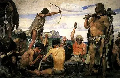 Viktor Vasnetsov's 1882–1885 Stone Age