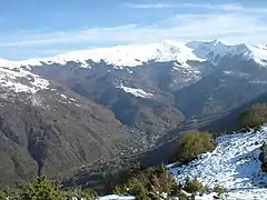 Karadžica mountain and Patiška Reka village