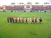 Okzhetpes Stadium is an outdoor stadium that is home to the FC Okzhetpes, 2005.