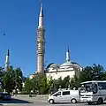 Üç Şerefeli Mosque in Edirne (1437–1447): exterior