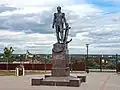 Monument to Admiral Senyavin in Borovsk, sculptor Mikhail Pereyaslavets [ru]