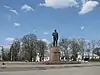 Statue of Lenin in Bila Tserkva in 2009.