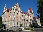 Former Treasury building in Sambir