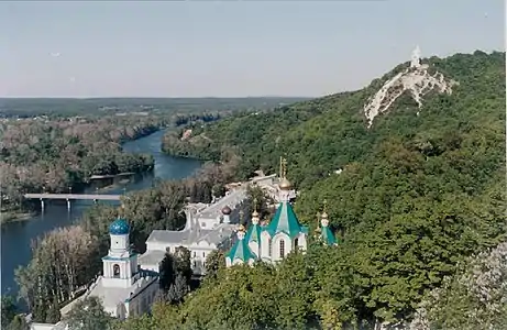 The Sviato-Pokrovska Church from the right side