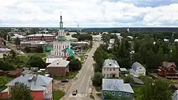 Lenin (Kirov) Street in Totma