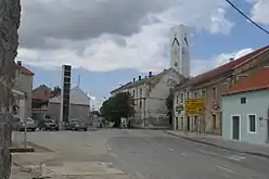 Downtown Kistanje in 2012