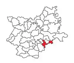 Location of Šodolovci