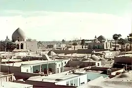 New Julfa Holy Bethlehem Church (left) and Saint Mary Church (right).