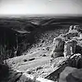 View from battlements 1946